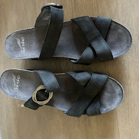 DANSKO wedge slides with buckle - Picture 5 of 5